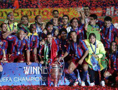 Barcelona, el campeón de Europa