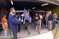 Juan Ramón de la Fuente puso en marcha el Bicicentro de la UNAM, que dará más de 8 mil servicios diarios a alumnos y académicos que usan el Metro CU para ir a sus planteles