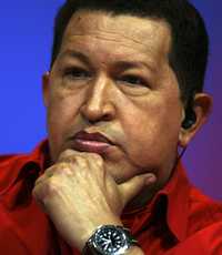 Hugo Chávez, en una reciente emisión de Aló, Presidente