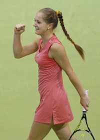 La rusa Anna Chakvetadze venció a Jelena Jankovic, de Serbia