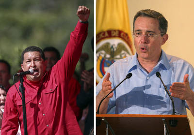 "Uribe no quiere la paz en Colombia": Hugo Chávez