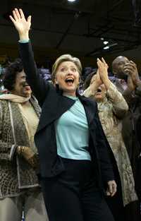 Hillary Rodham Clinton se abre camino hacia  la Casa Blanca, un sitio que ya conoce