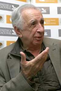 El periodista Vicente Leñero en la Cineteca Nacional, el pasado lunes