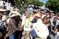 Andrés Manuel López Obrador visitó ayer los municipios michoacanos de Benito Juárez, San Miguel Susupuato, Tuzantla, Tiquicheo, Huetamo y San Lucas