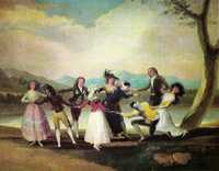 Francisco de Goya y Lucientes: La Gallina Ciega, 1789 (Museo del Prado, Madrid)