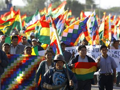 Rechaza la OEA secesión en Bolivia