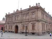 Vista del histórico inmueble que ocupa el Museo Nacional de la Máscara en la capital potosina
