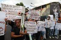 Amigos y familiares de víctimas del operativo en el News Divine realizaron otra marcha para exigir justicia