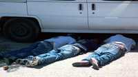 Tres jóvenes que fueron acribillados la tarde de este martes en la colonia Altavista, en la fronteriza Ciudad Juárez, Chihuahua