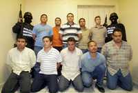 Los 10 detenidos fueron consignados en el penal de Barrientos, en Tlalnepantla, estado de México
