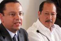 En conferencia de prensa, el dirigente nacional del PAN y el mandatario de Michoacán intercambiaron expresiones de apoyo mutuo
