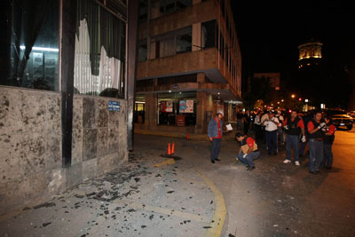 Estallan dos granadas en Guadalajara