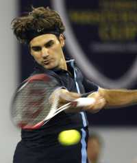 El suizo Roger Federer eliminó al checo Radek Stepanek
