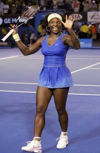 Serena Williams logra su segundo trofeo de Grand Slam al hilo
