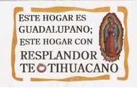 Ésta es la propaganda difundida entre los habitantes de Teotihuacán y sus alrededores para hacer proselitismo en favor del proyecto de luz y sonido que impulsa el gobierno del estado de México
