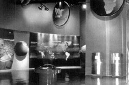 Aspecto del museo que incorpora adelantos de la tecnologa para su funcionamiento