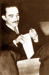 Gabriel García Márquez a principios de los cincuenta. Foto: El Espectador