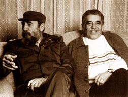 Con Fidel Castro. Foto: Gianfranco Gorgoni/Sygma