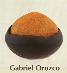 Gabriel Orozco, Naranja sin espacio, 1993