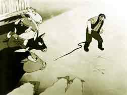 Escena de Animal Farm