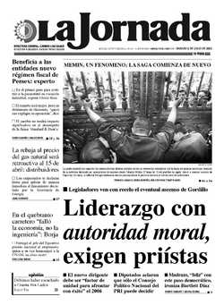 Portada de 2024/04/27. Seleccione para ir a esta edición.