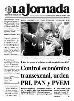 Portada de 2024/04/26. Seleccione para ir a esta edición.