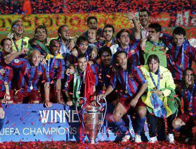Barcelona, el campeón de Europa Barcelona, el campeón de Europa