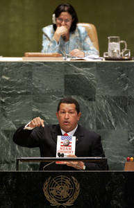 huele a azufre huele a azufre: Chávez ante la ONU