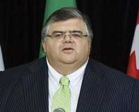 El secretario de Hacienda, Agustín Carstens, durante su visita a Ottawa, el pasado 30 de abril