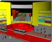 Proyecto de infraestructura vial en la glorieta de Insurgentes, donde se planea construir un puente para librar la estación del Metro