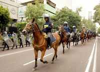 Desde hoy, elementos de la Policía Montada de la Secretaría de Seguridad Pública capitalina vigilarán la zona limítrofe de las delegaciones Tláhuac e Iztapalapa, ante la indefinición territorial que se vive