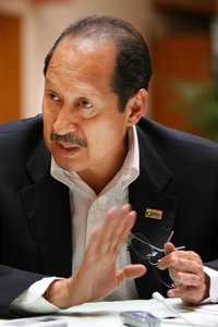 Leonel Godoy Rangel, candidato del PRD a la gubernatura de Michoacán