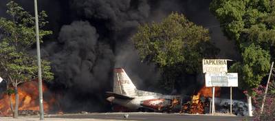 FALLA EL DESPEGUE DE AERONAVE EN CULIACAN; 9 MUERTOS