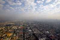 Aspecto de la contaminación del aire en la ciudad de México