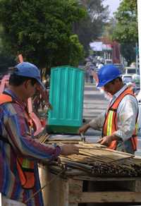 Desde fines de mayo, trabajadores avanzan en las obras de ampliación del corredor Insurgentes del Metrobús, que llegará hasta El Caminero