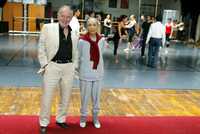 Michel Descombey y Gladiola Orozco, fundadores y codirectores de Ballet Teatro del Espacio, ayer, durante la entrevista con La Jornada