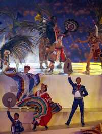 Hubo influencia mexicana en la ceremonia realizada en el Maracaná