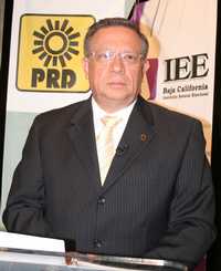 Jaime Hurtado de Mendoza Bátiz, candidato del Partido de la Revolución Democrática a la gubernatura de Baja California