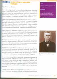 Una de las páginas del libro Nuevo León, historia y geografía dedicadas a Santiago Vidaurri, quien apoyó la intervención francesa y fue colaborador del emperador Maximiliano