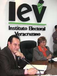 Francisco Monfort Guillén, secretario ejecutivo del Instituto Electoral Veracruzano