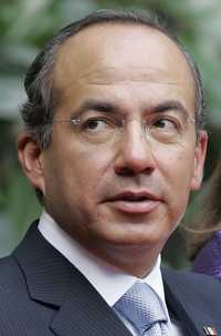 Felipe Calderón, presidente de México