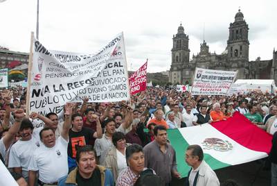Repudio a la política "antisindical" Repudio a la política "antisindical"