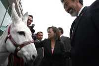 La titular de la SEP asistió a la inauguración del ciclo escolar 2007-2008 en el Instituto Politécnico Nacional