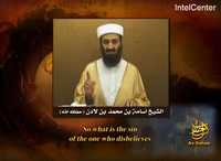 Una fotografía del líder islamita Bin Laden aparece en un nuevo video difundido por Al Sahab, la productora de Al Qaeda  Ap