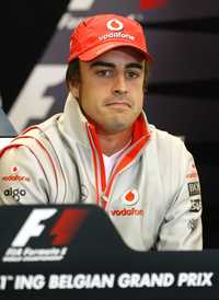 El español Fernando Alonso