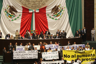 Repudio en la Cámara al alza en combustibles Repudio en la Cámara al alza en combustibles