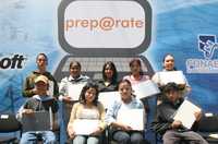 La titular de la SEP, Josefina Vázquez Mota, presentó el programa Prep@rate, que tiene como objetivo becar a jóvenes para que estudien el bachillerato en línea
