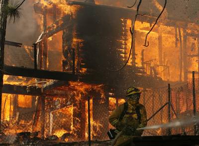 36 mil hectáreas devastadas en el sur de California