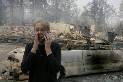 California: más de mil mdd en pérdidas por los incendios California: más de mil mdd en pérdidas por los incendios