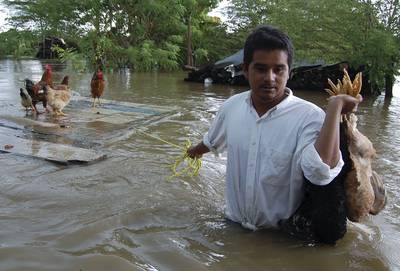 Más de 100 mil damnificados en Tabasco